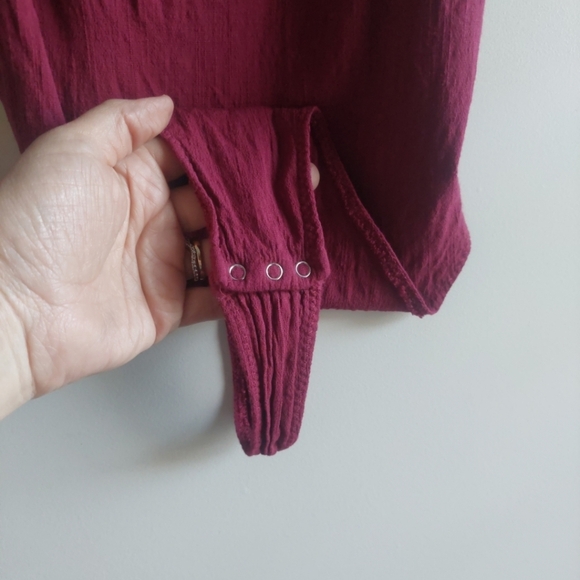 Free People Intimately Free Pink/Purple Thong Bodysuit Large - Picture 3 of 5